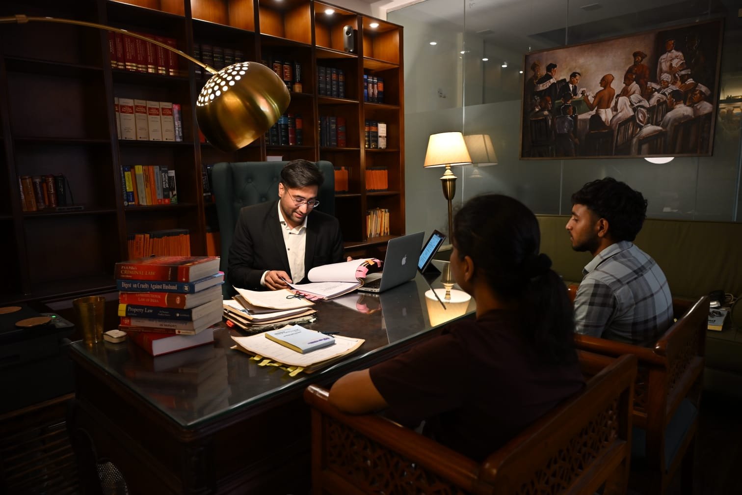 Counsel room at the chambers
